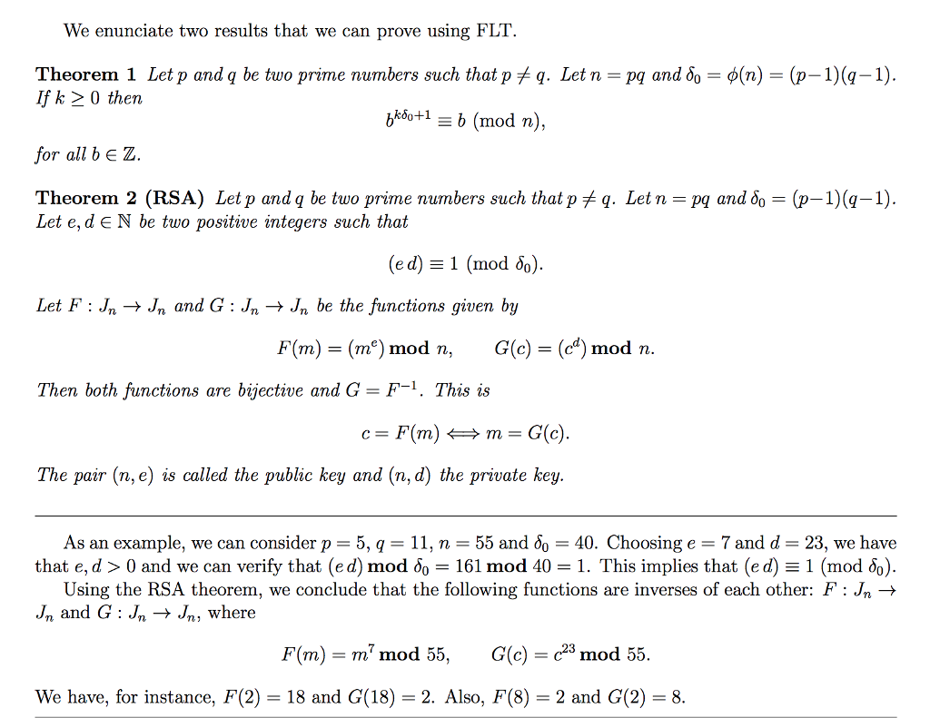 6 Assume That A Message M Is Encrypted Using The Chegg Com