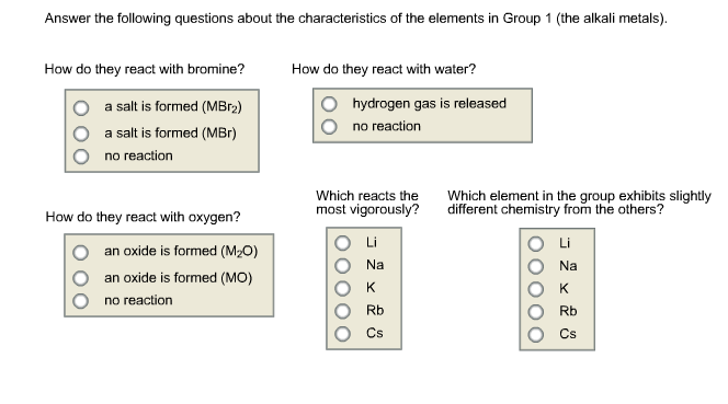 group 1 elements