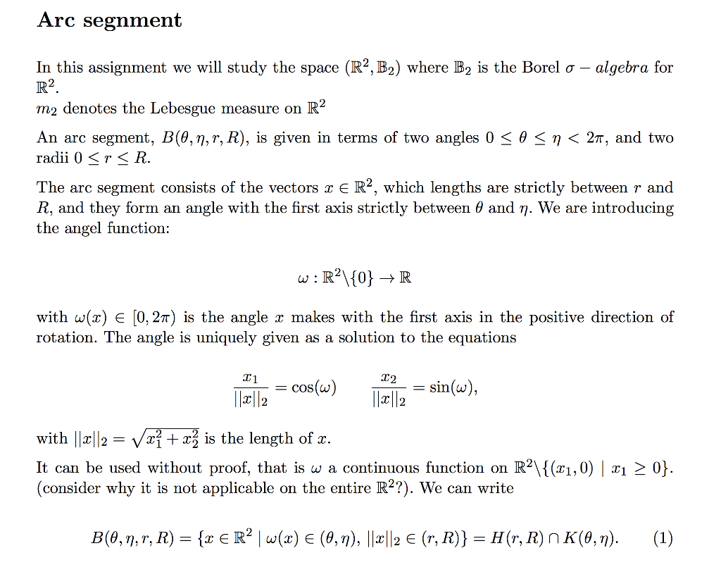 In This Assignment We Will Study The Space R2 B Chegg Com