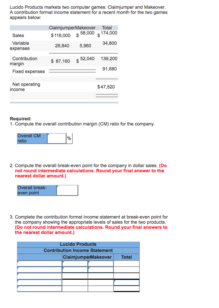 lucido products markets two computer games chegg com excel for financial reporting