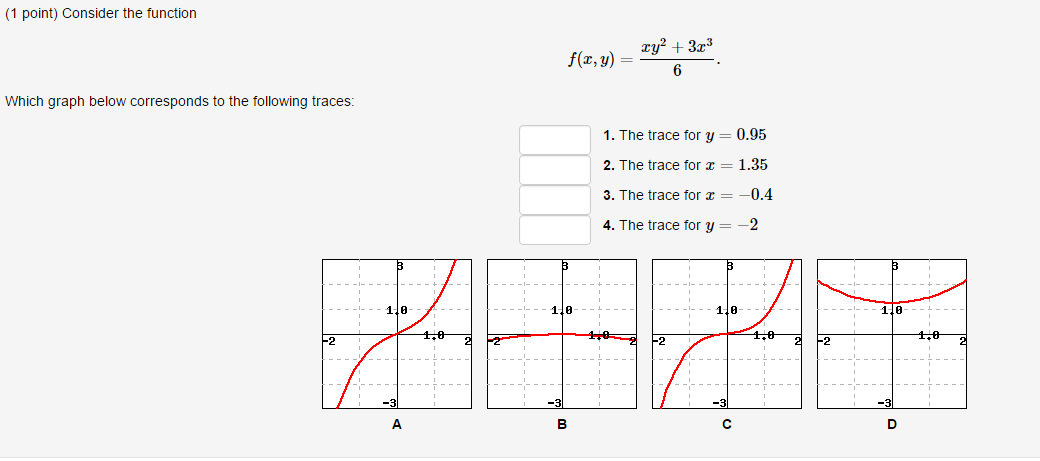 Solved Consider The Function F X Y Xy 2 3x 3 6 Whi Chegg Com