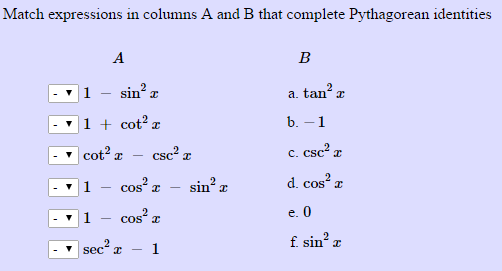 Solved Match Expressions In Columns A And B That Complete Chegg Com