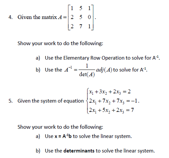 Solved 1 Use The Method Of Elimination To Determine Whether Chegg Com