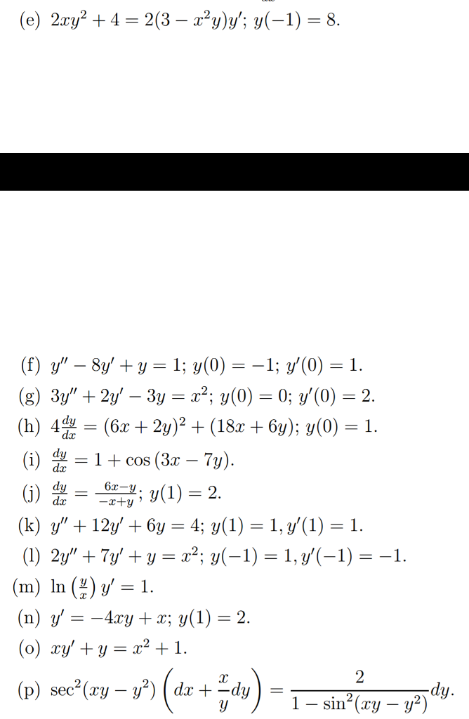 Solved 2xy 2 4 2 3 X 2 Y Y Y 1 8 F Y 8y Chegg Com