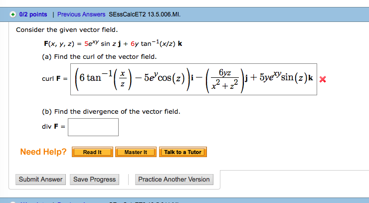 Solved Consider The Given Vector Field F X Y Z 5exy Chegg Com