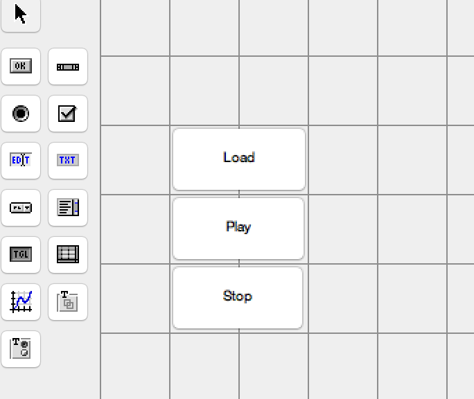 Load Play TGL Stop