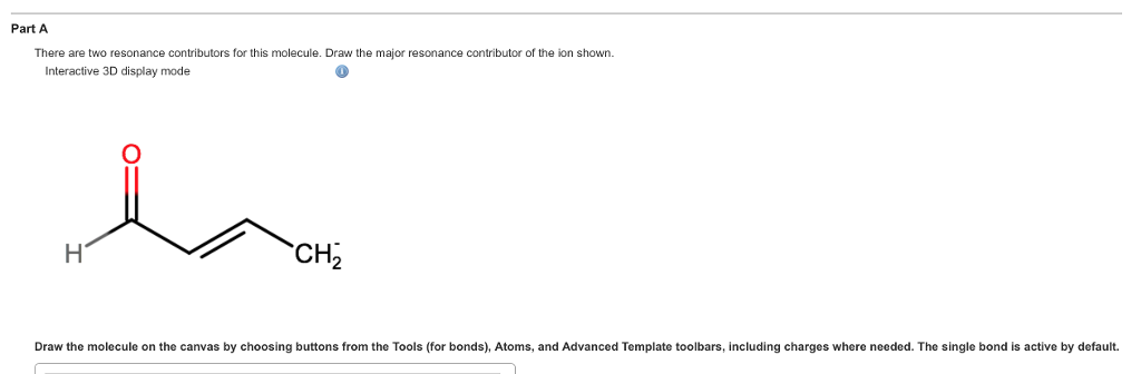 Solved There Are Two Resonance Contributors For This Mole