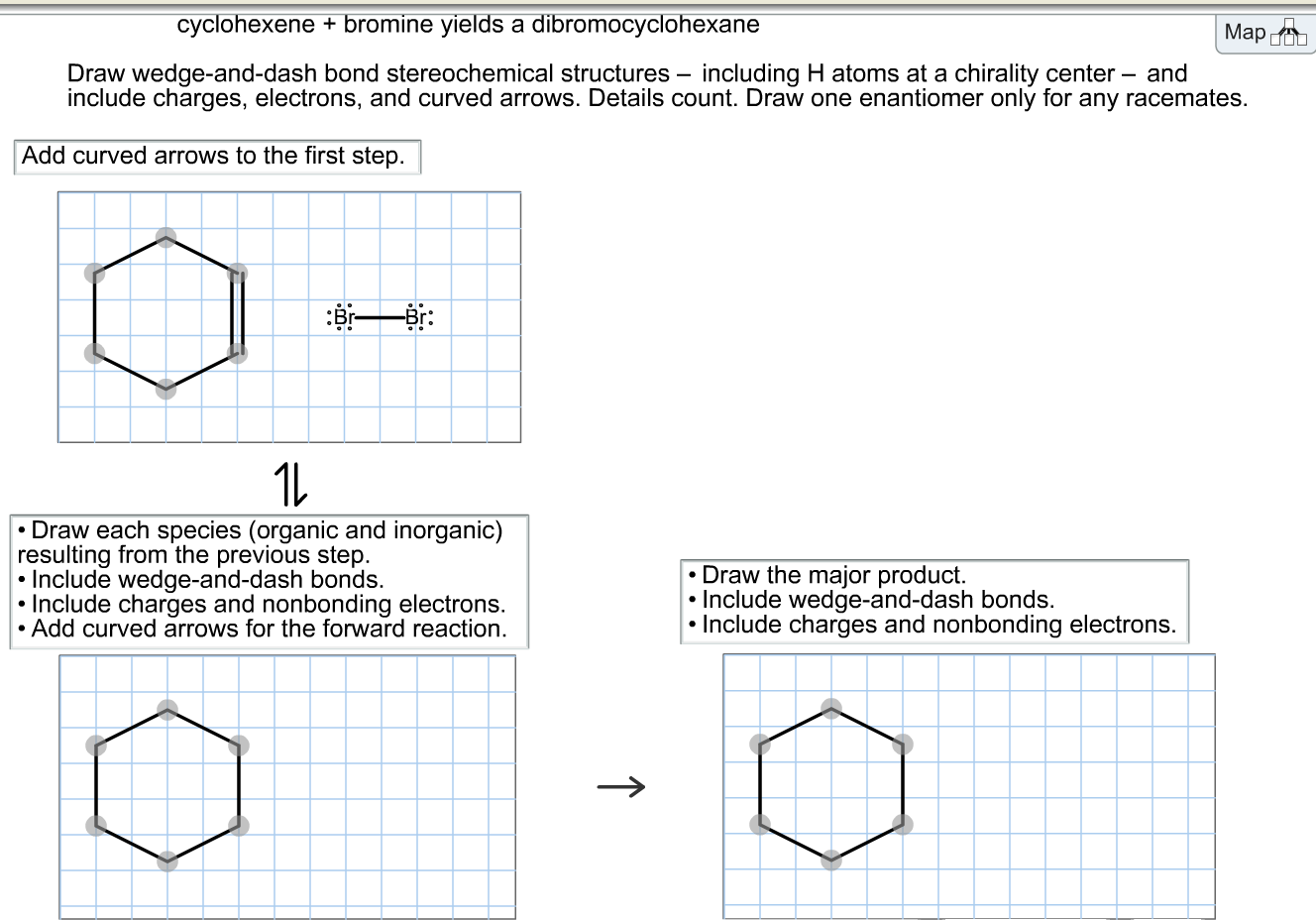 Solved Draw Wedge and dash Bond Stereochemical Structur