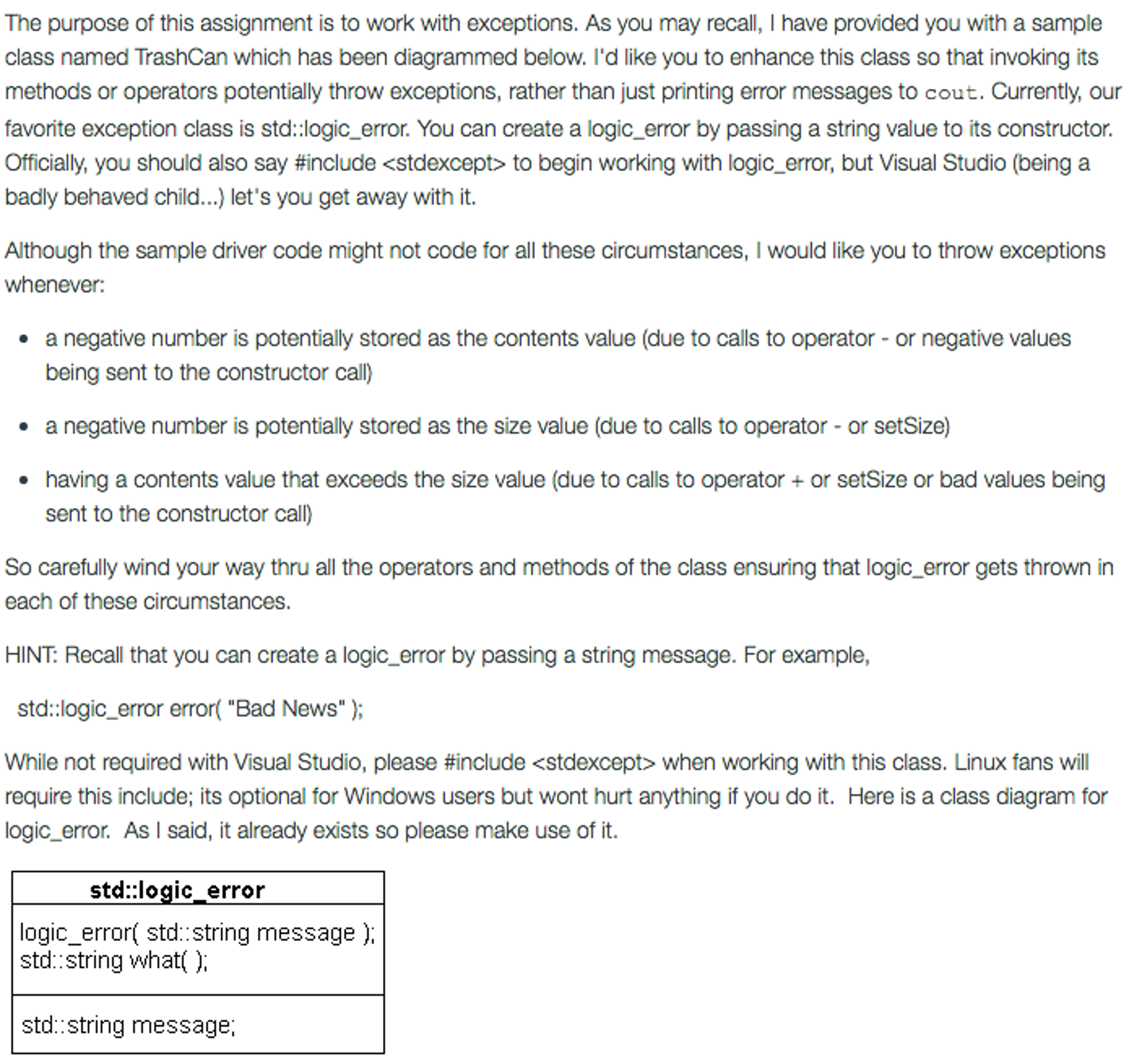 Solved C Exception Handling Program Sample Driver Tras