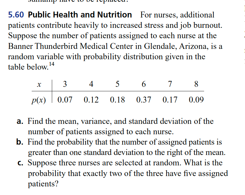 Solved For Nurses Additional Patients Contribute Heavily