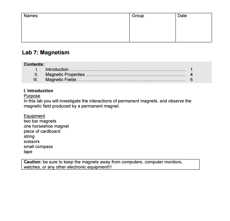 permanent magnet physics