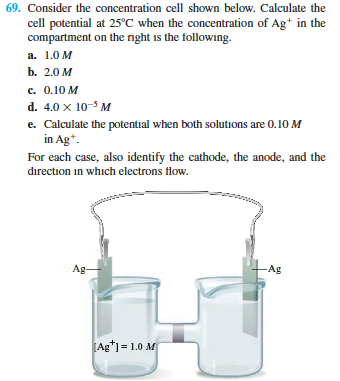 Solved Answers Are A 0 V B 0 018 V C 0 059 V D 0 26