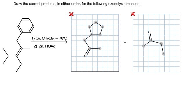 Solved: Draw The Correct Products, In Either Order, For Th... | Chegg.com