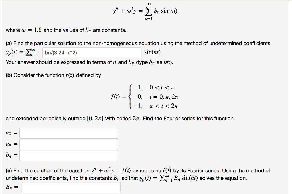 Solved Consider The Ordinary Differential Equation Y O Chegg Com