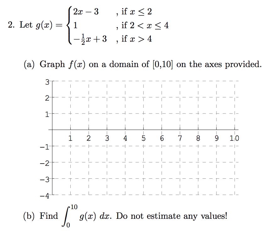 Solved 2x 3 If X 2 2 Let G X 1 2 A Graph F X On A Chegg Com