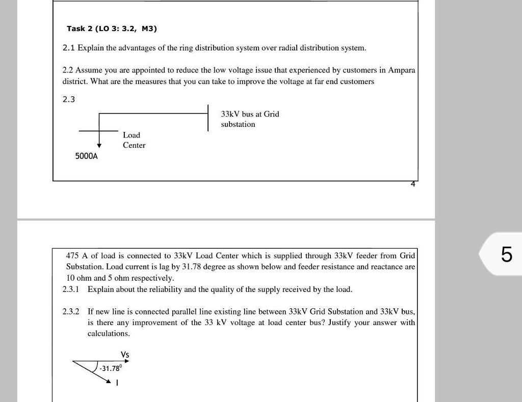 Solved Explain The Advantages Of The Ring Distribution Sy