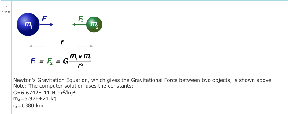 Solved Two Objects Have A Gravitational Attraction Force Chegg Com