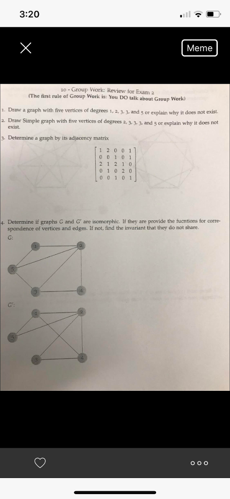 Group Work Review For Exam 2 The First Rule Group Work Review For Exam 2 The First Rule