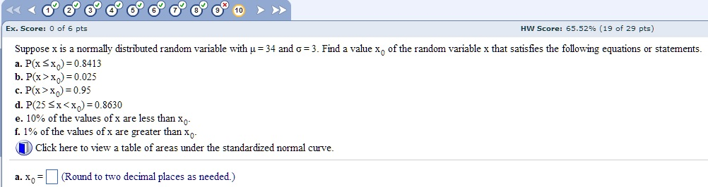 Solved Suppose X Is A Normally Distributed Random Variabl Chegg Com