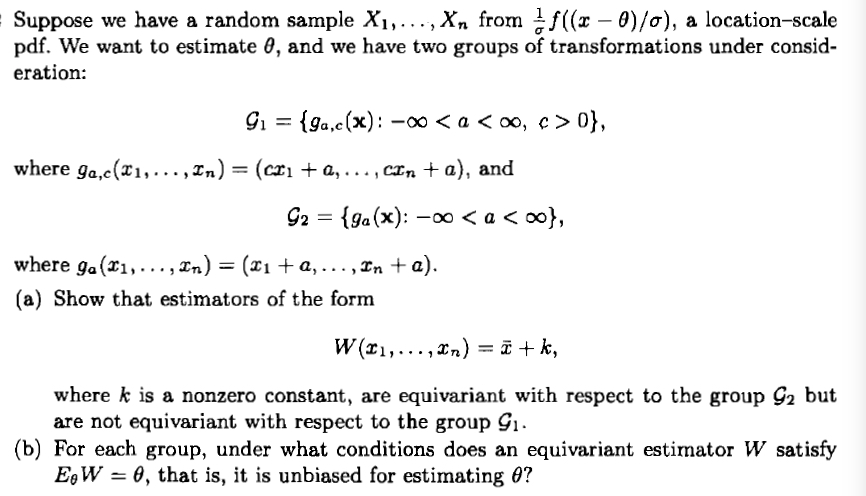 Solved Suppose We Have A Random Sample Xi From F Chegg Com