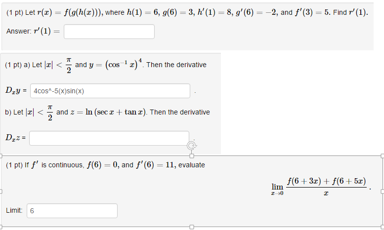 Solved Let R X F G H X Where 10 6 G 6 3 H Chegg Com