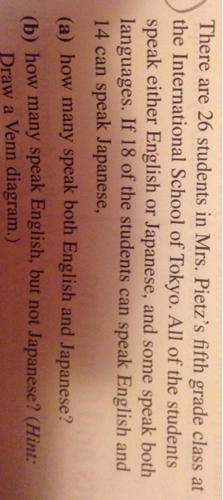 Solved There Are 26 Students In Mrs Pietz S Fifth Grade Chegg Com