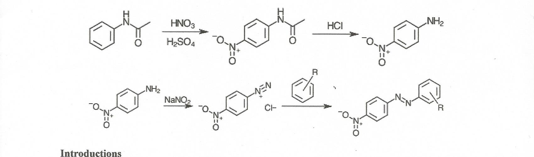 acetylation of aniline with acetic anhydride