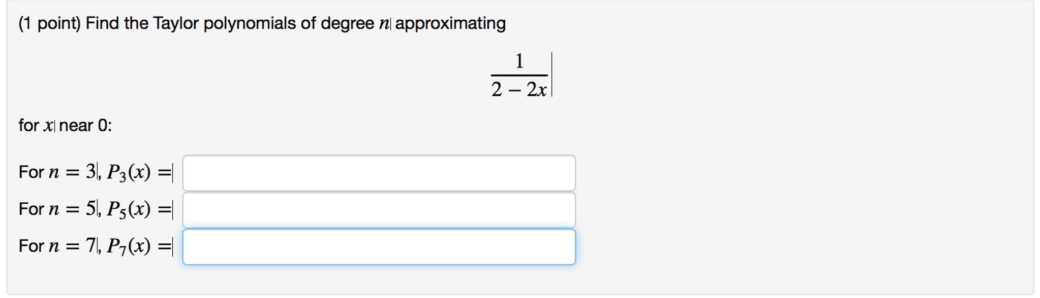 Maclaurin series worksheet pdf image