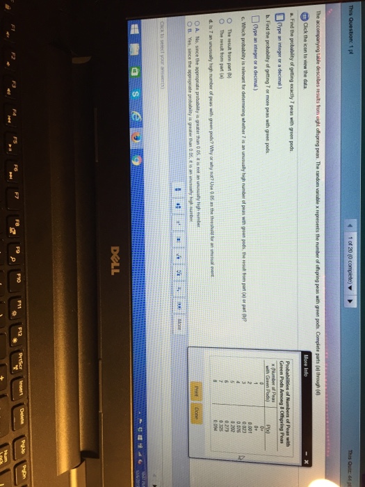 Random variable and green pods essay picture