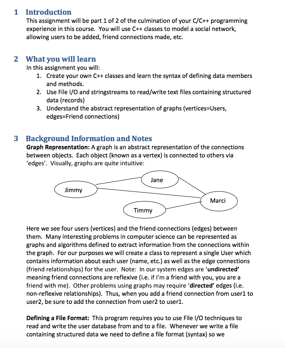 Solved 1 Introduction In this assignment, you will be