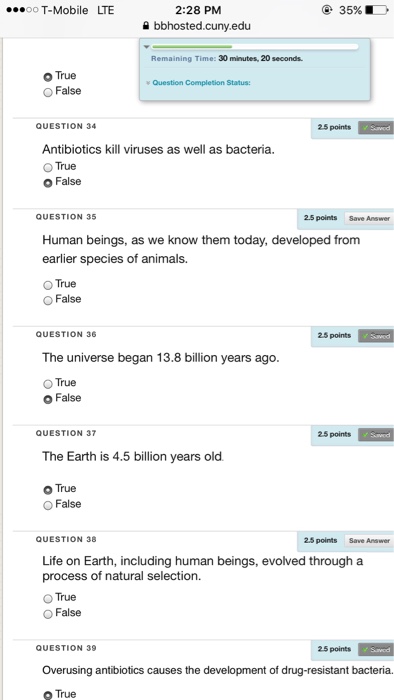 Solved Antibiotics Kill Viruses As Well As Bacteria. True | Chegg.com