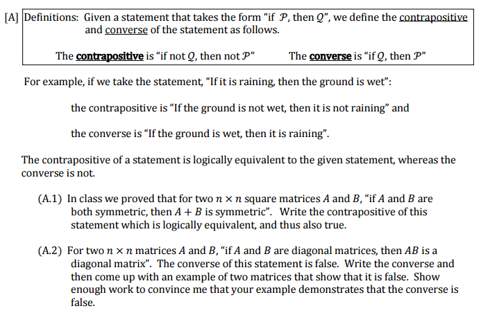 define converse math
