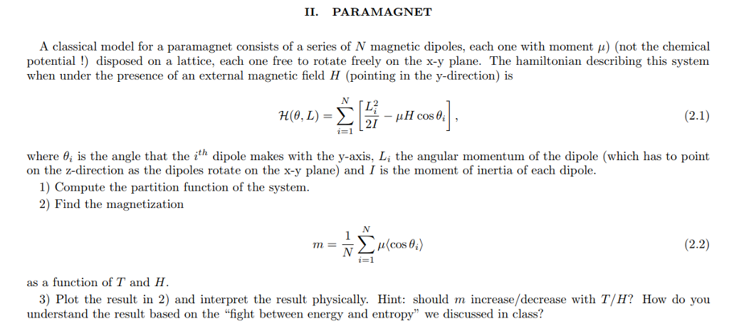 Solved For A 400 Level Course On Thermodynamics Please E Chegg Com