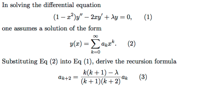 In Solving The Differential Equation 1 X 2 Y Chegg Com