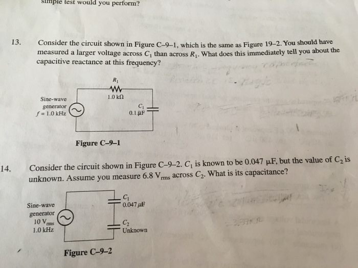 Consider the circuit shown in Figure C91, which is