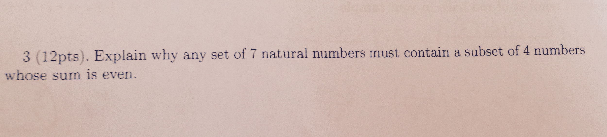 explain why numbers even Set Explain Cont Natural 7 Why Any Must Numbers Of