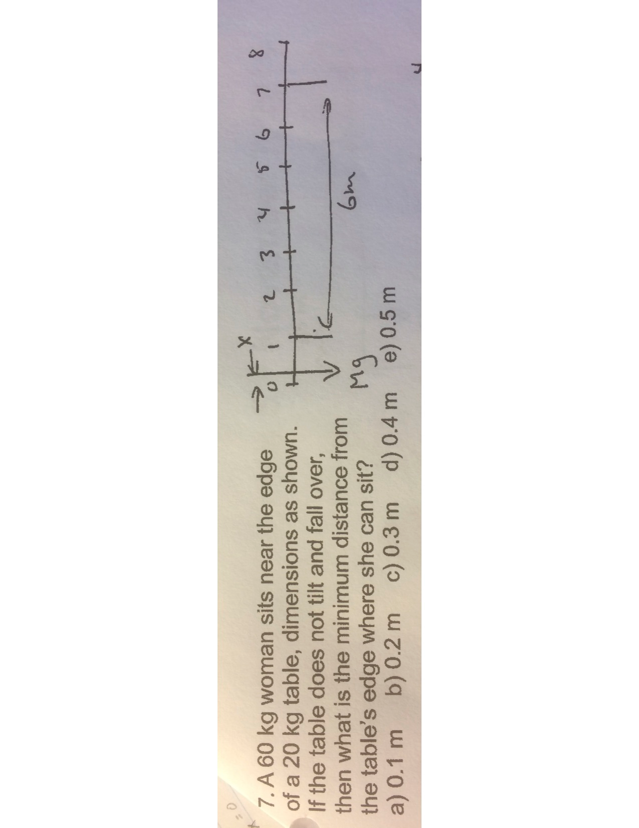 Kg Near Me >> Solved A 60kg Woman Sits Near The Edge Of A 20kg Table 8m Kg Near Me >> Solved A 60kg Woman Sits Near The Edge Of A 20kg Table 8m