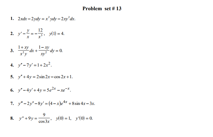 Y 4 x 2 y 0. Y-XY'=X/cosx. Y=3x^2+4e^x-sin(x) решение. Решение задачи Коши y·cos(x)+y'=1/sin(2·x). X^2-8x-4y=6 y^2+5y-5x=0 система.