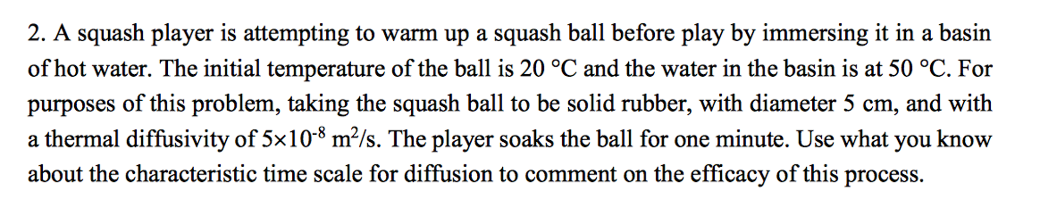 warm up squash ball