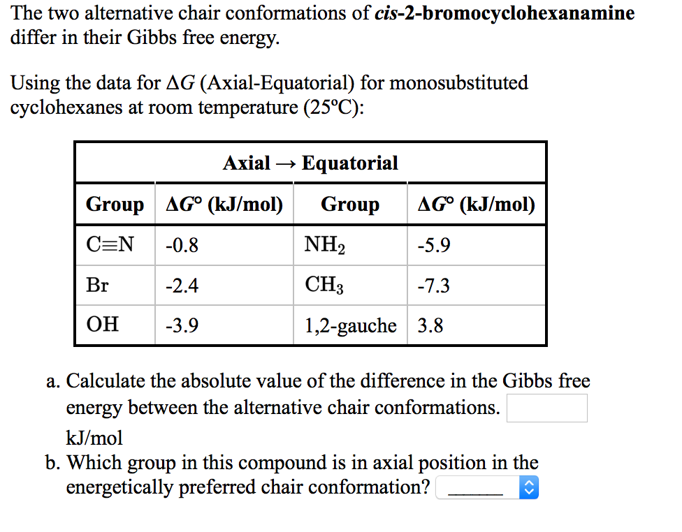 Solved The Two Alternative Chair Conformations Of Cis 2 B