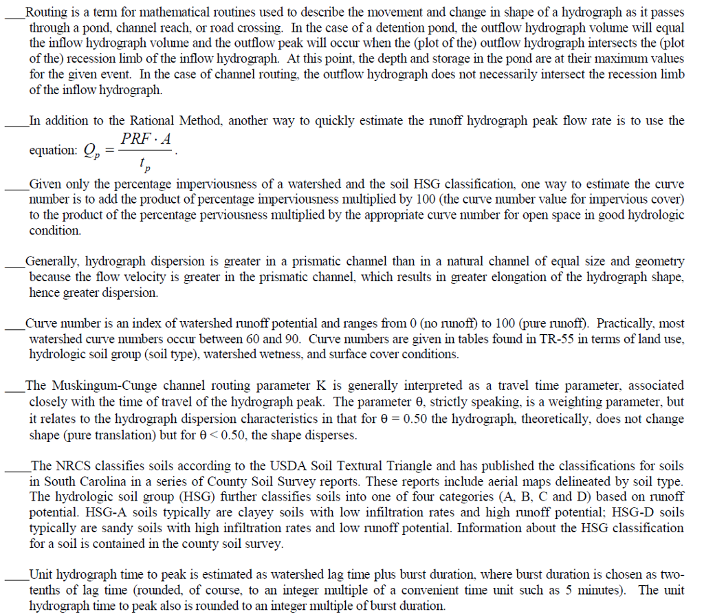 Solved Water Resources Questions Please Answer The Follo Chegg Com