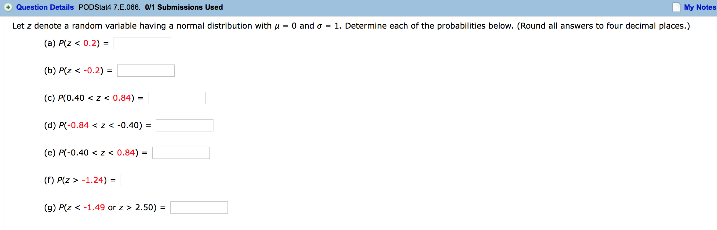 Solved Let Z Denote A Random Variable Having A Normal Dis Chegg Com