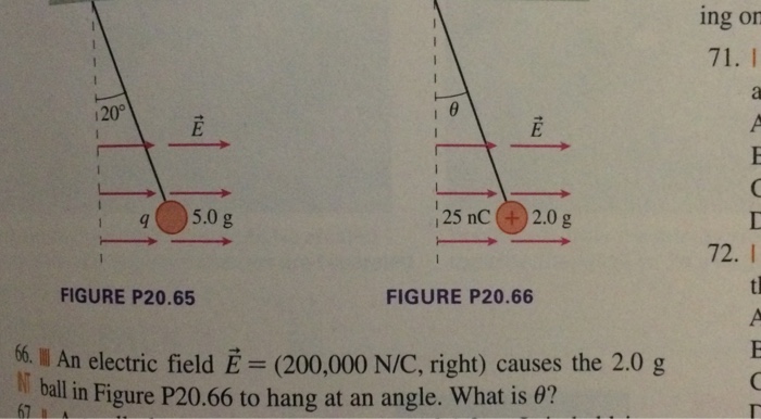 Solved An Electric Field E 0 000 N C Right Causes Chegg Com