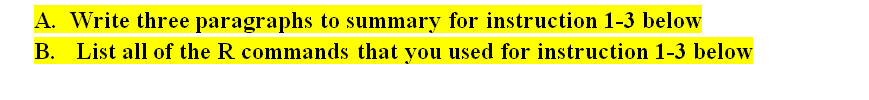 Question: Note: Respond To All Questions That Are HighlightedFrom Part A To B