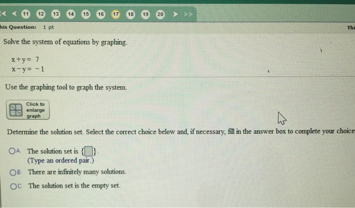 Solved 11 12 13 1415 16 17 18 19 Is Question 1 Pt Thi Chegg Com