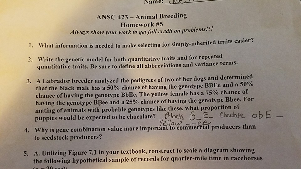 Animal breeding notes image
