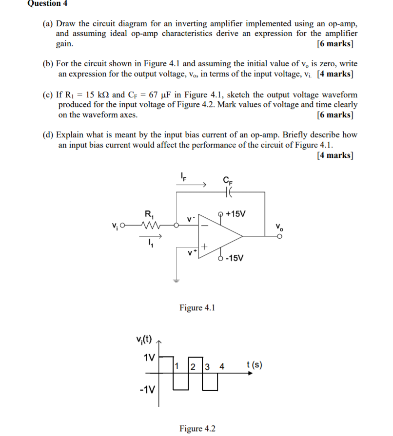 Solved:  probe 4 (a)  charisma The Circuit Diagram For An Inv  