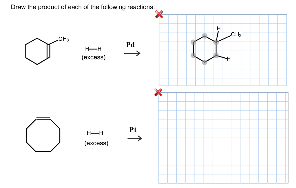 Solved Draw The Product Of The Following Reaction. Click