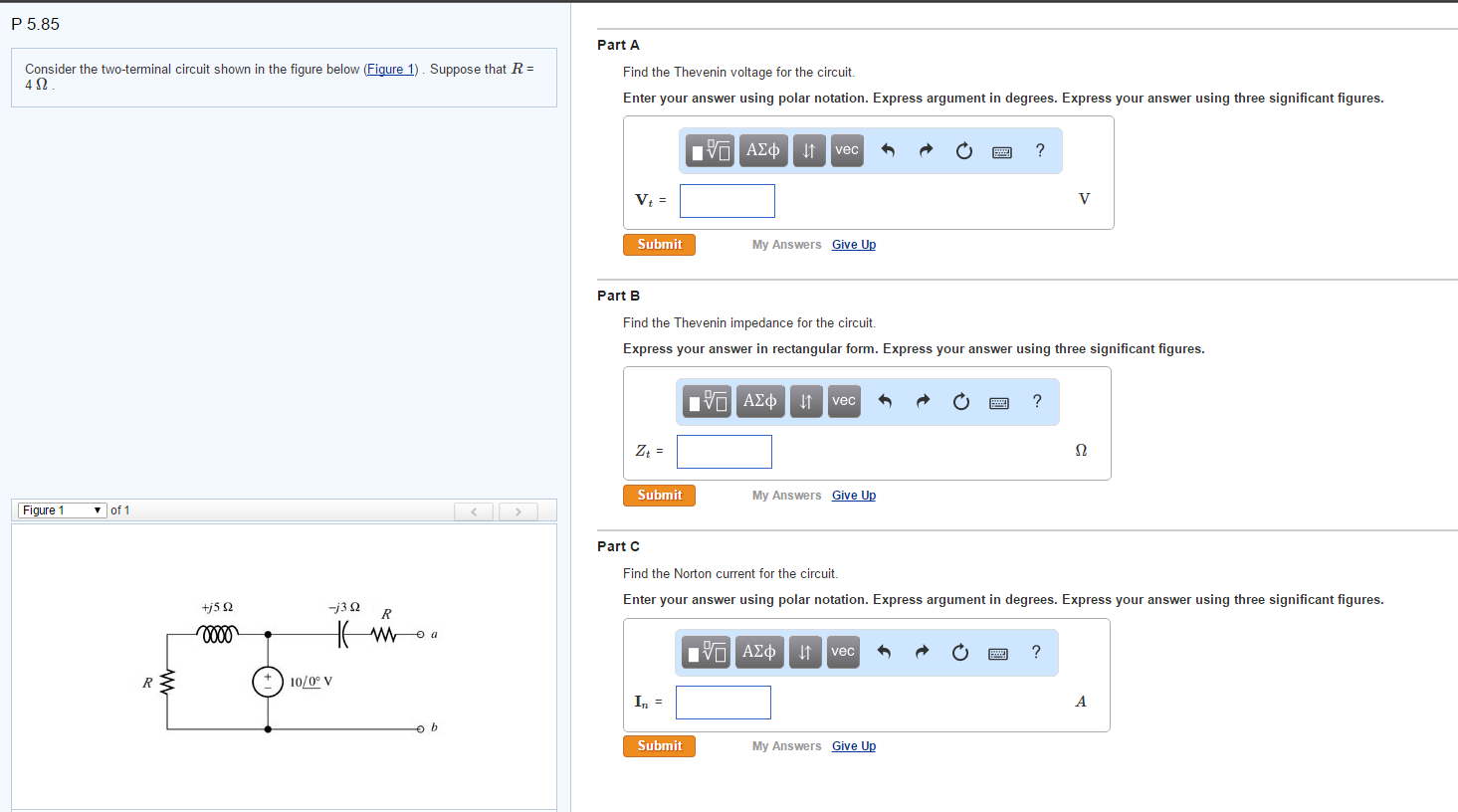 Solved: Consider The Two-terminal Circuit Shown In The Fig... | Chegg.com