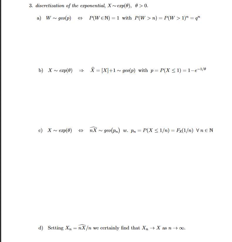 3 Discretization Of The Erponential X Erp 0 8 Chegg Com